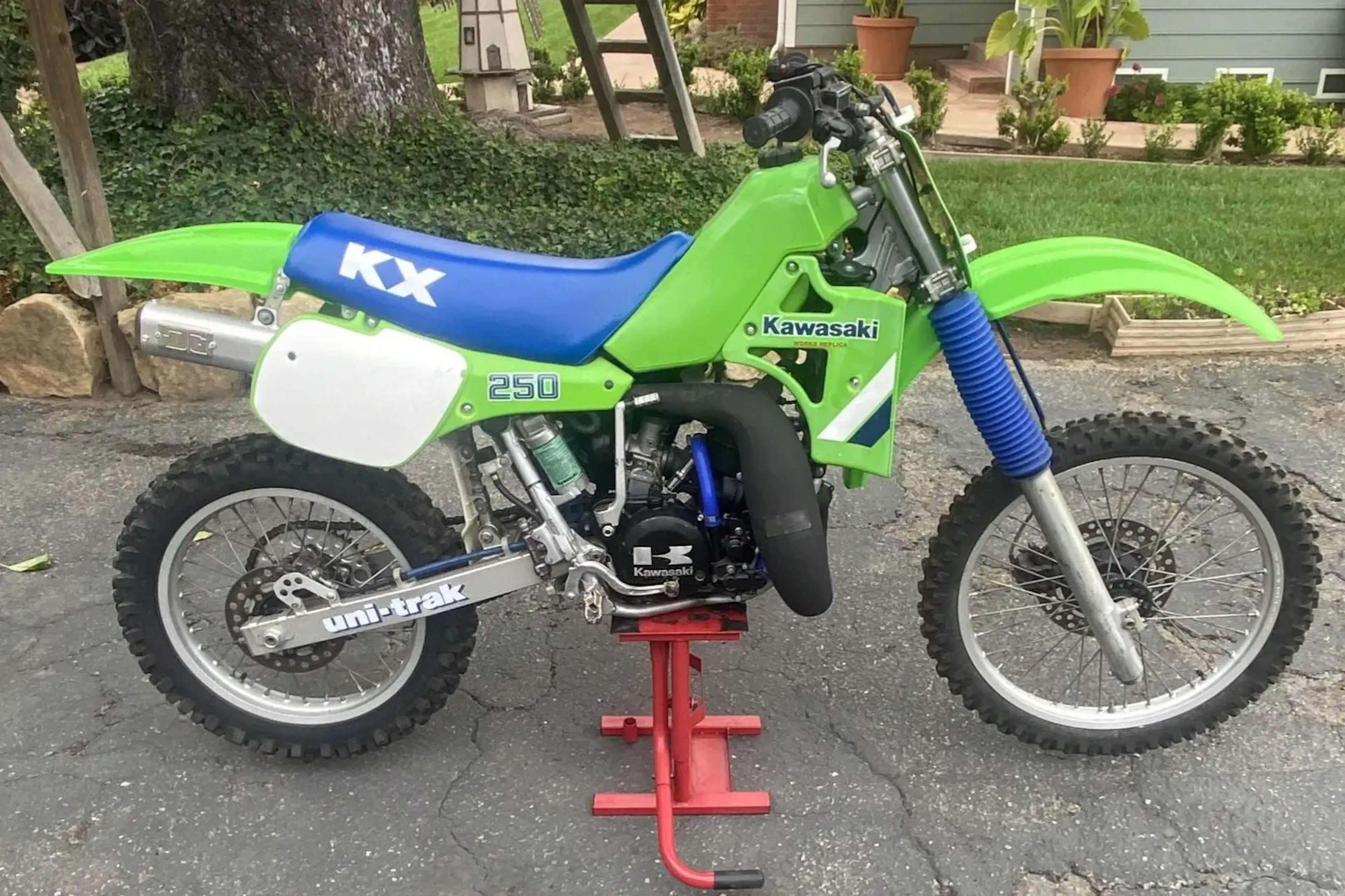 カワサキ　KX250 1995 KX250 Completely Restored